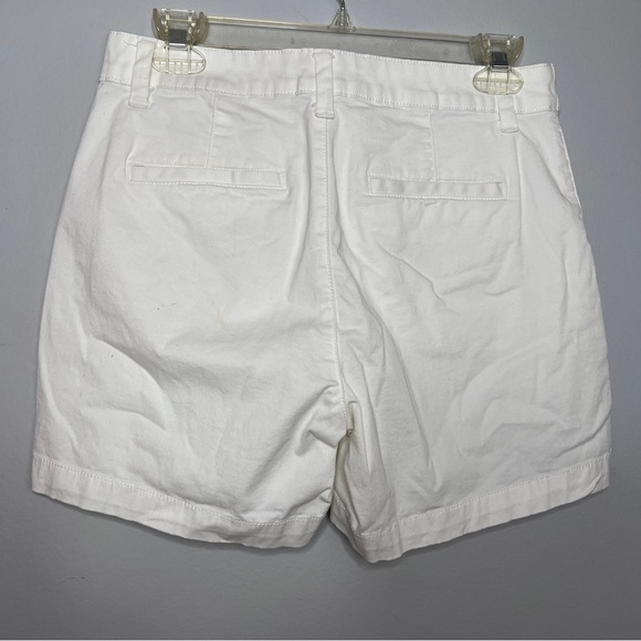 A New Day Stretch Elastizado White Shorts Size 2 Like New - Picture 3 of 6